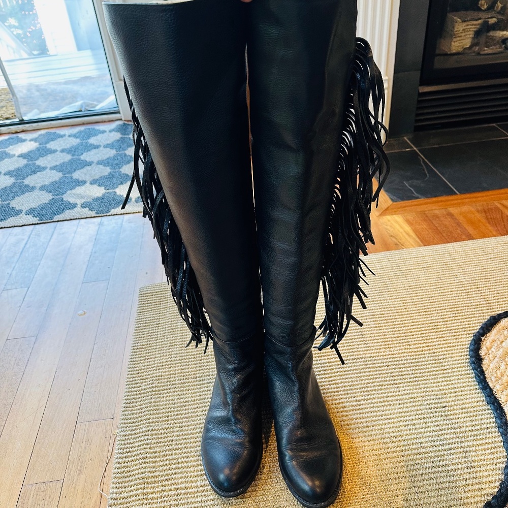 Stuart Weitzman Knee High Leather Boots